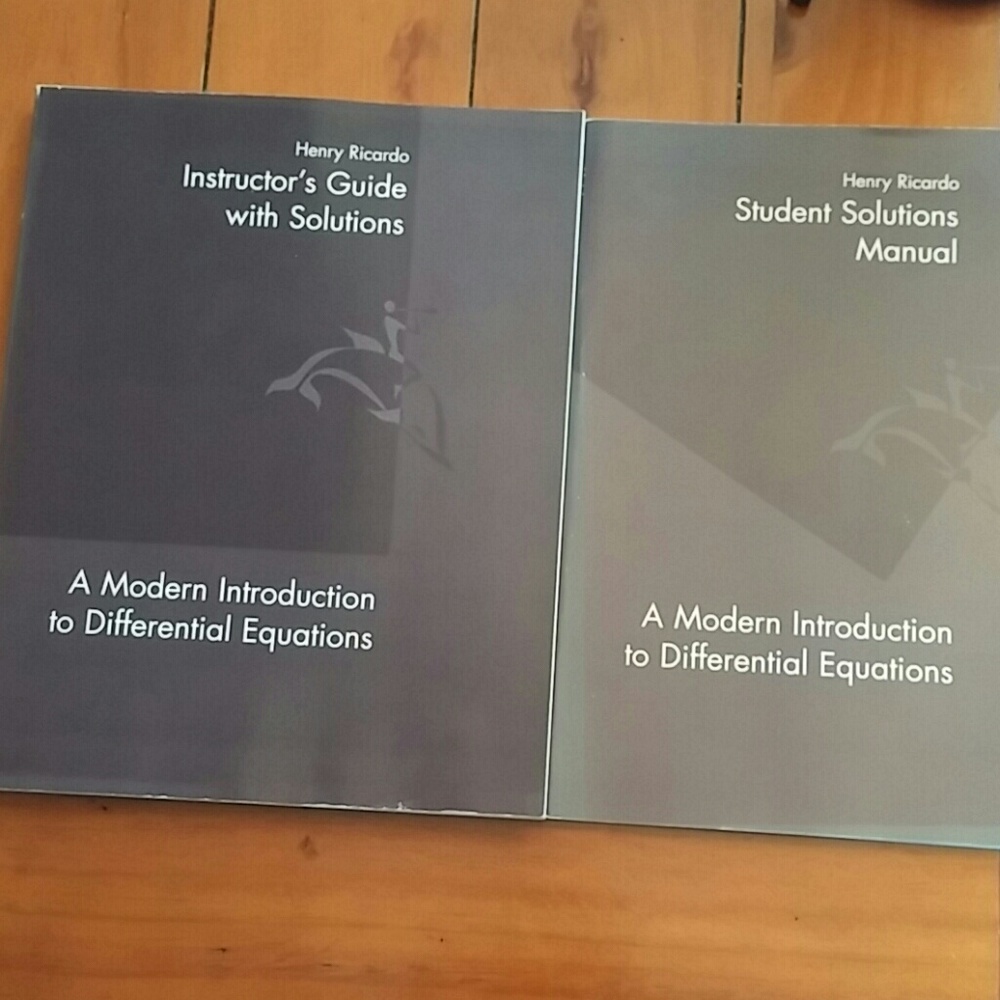 Instructors & Student WB, Differential Equations